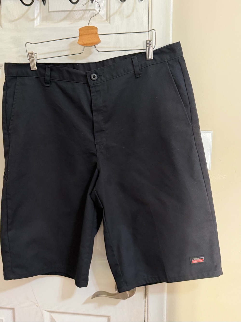 Dickies Black Men's Flat-Front Work Shorts